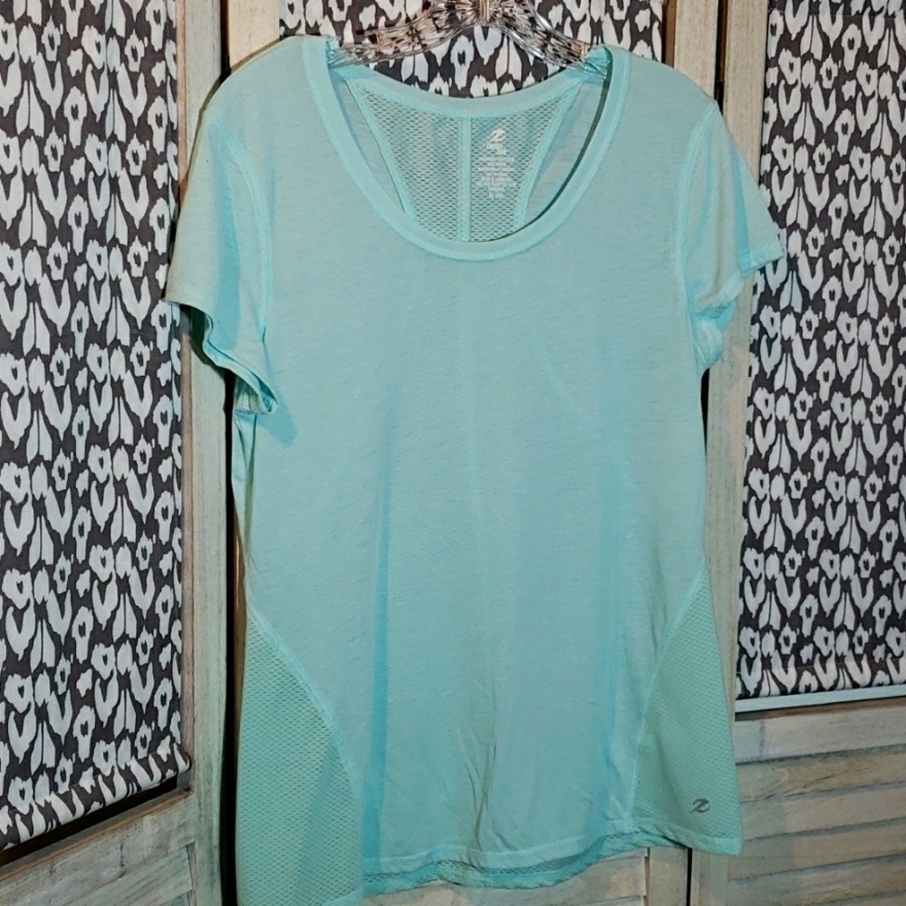 𝅺NWOT Energy Zone Athleisure/Workout Top Sz M Mint